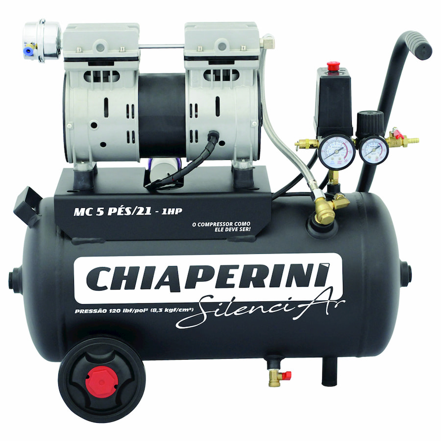 Motocompressor de ar Silencioso